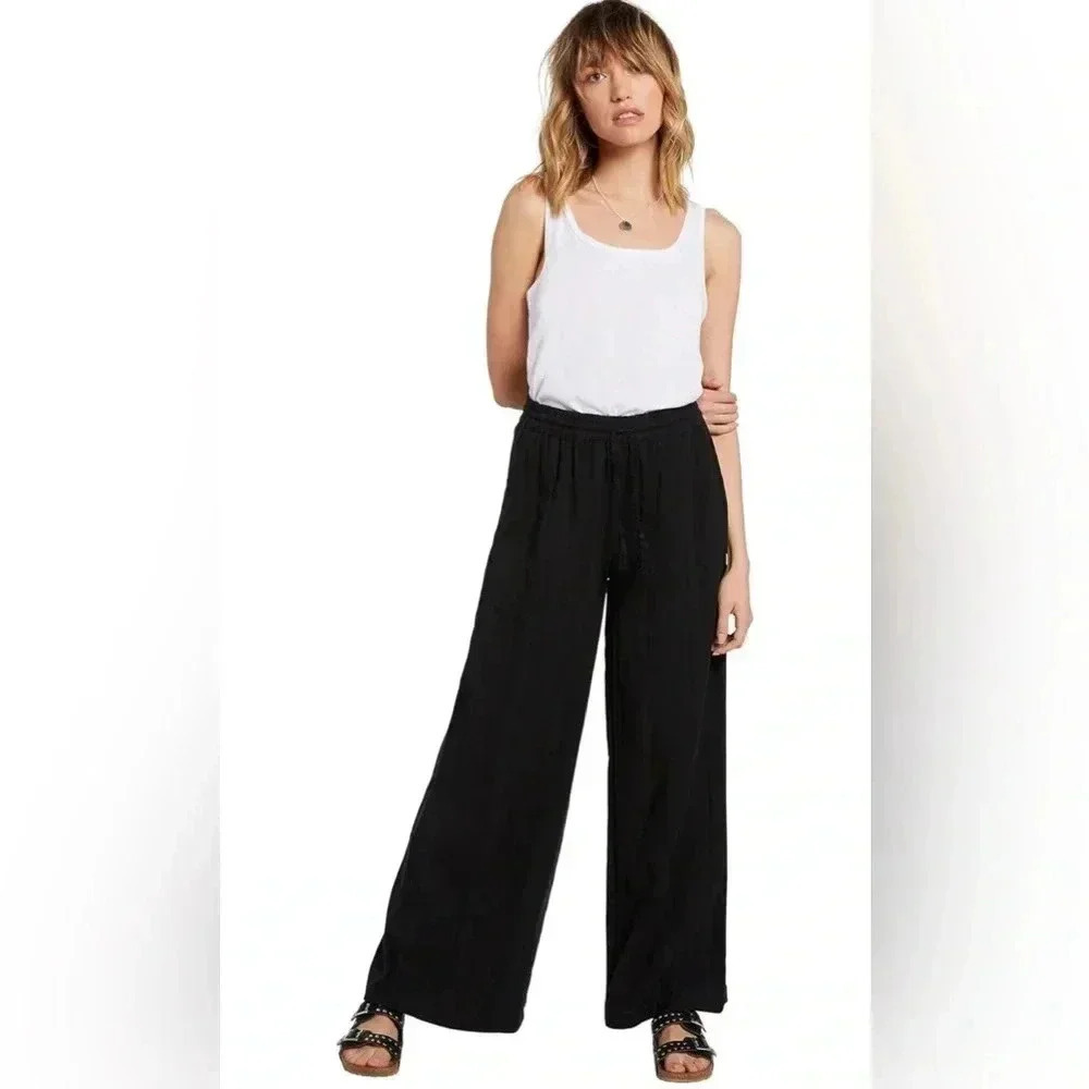 Volcom Women's Sun Spent Beach Pant - Picture 1 of 7